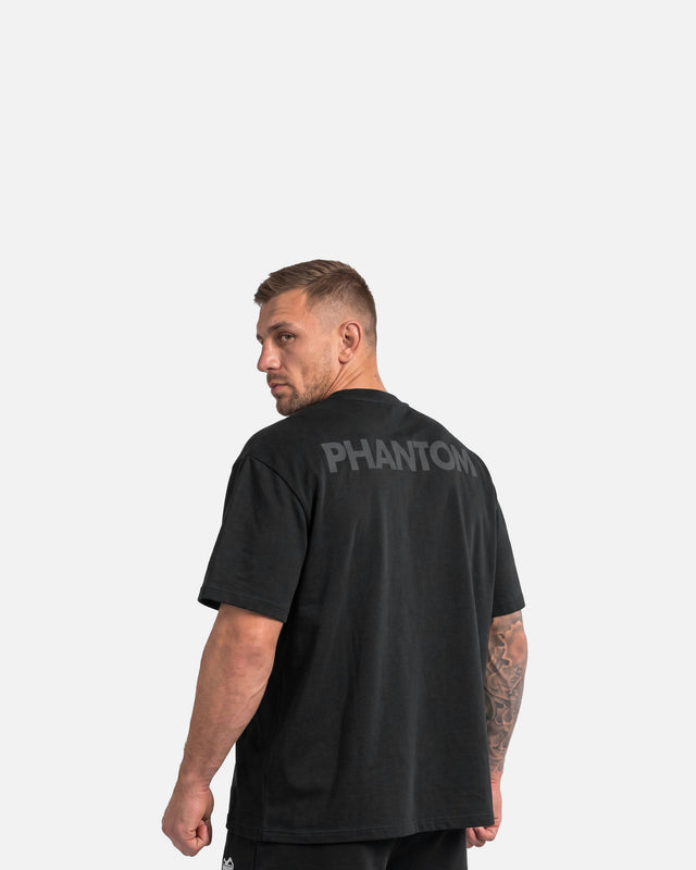 Phantom Athletics T-Shirt Oversize Blacked – Schwarz