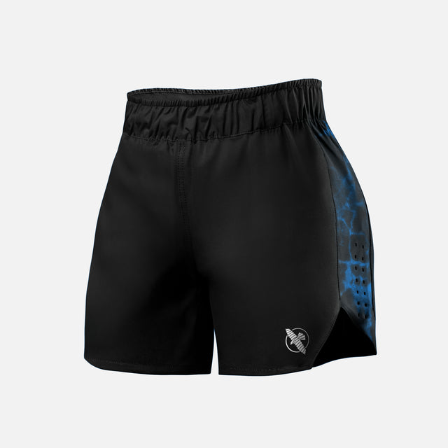 Hayabusa x UFC BJJ MMA-shorts til kvinder - Sort/Blå