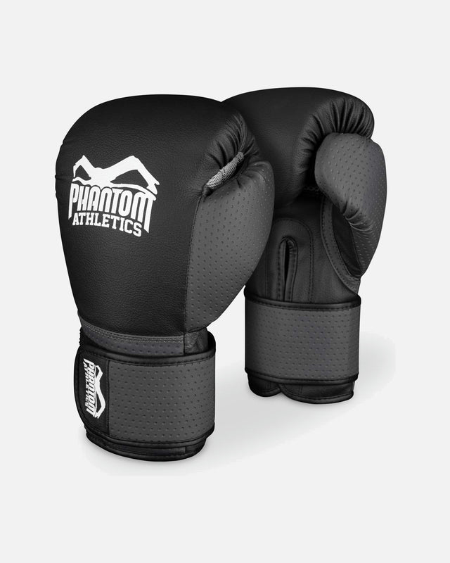 Boxerské rukavice Phantom Athletics Reaper – Černé/Šedé