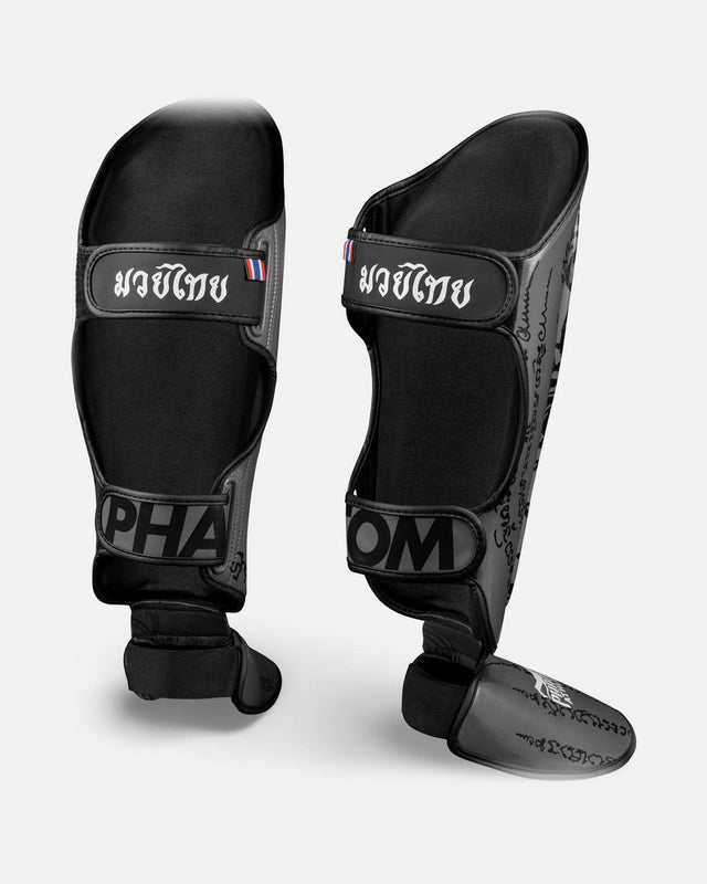 Chrániče holení Phantom Athletics Muay Thai – Šedé