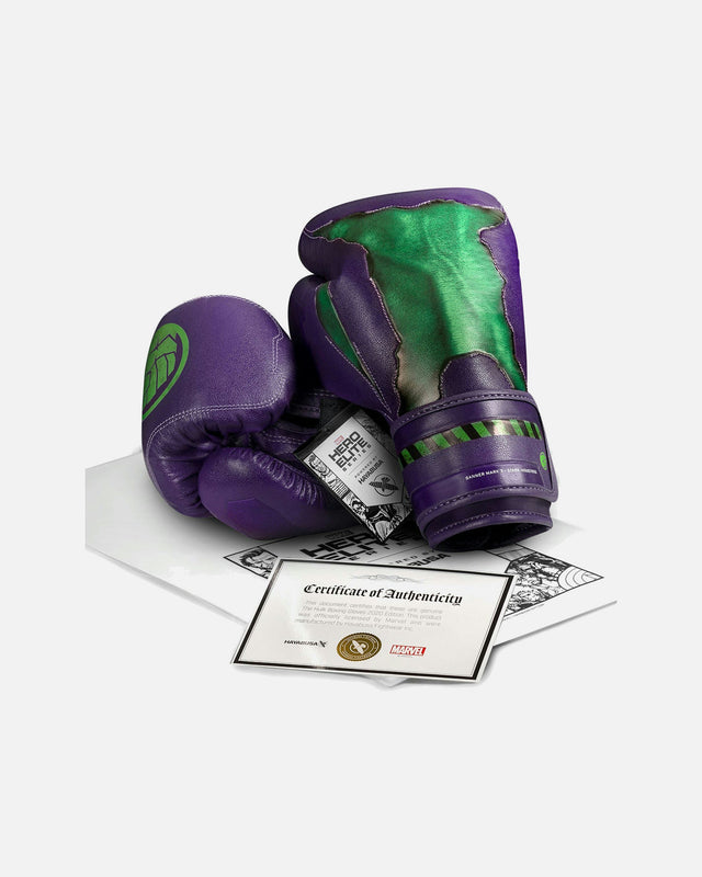 Luvas de boxe Hayabusa Hulk – Roxo/Verde