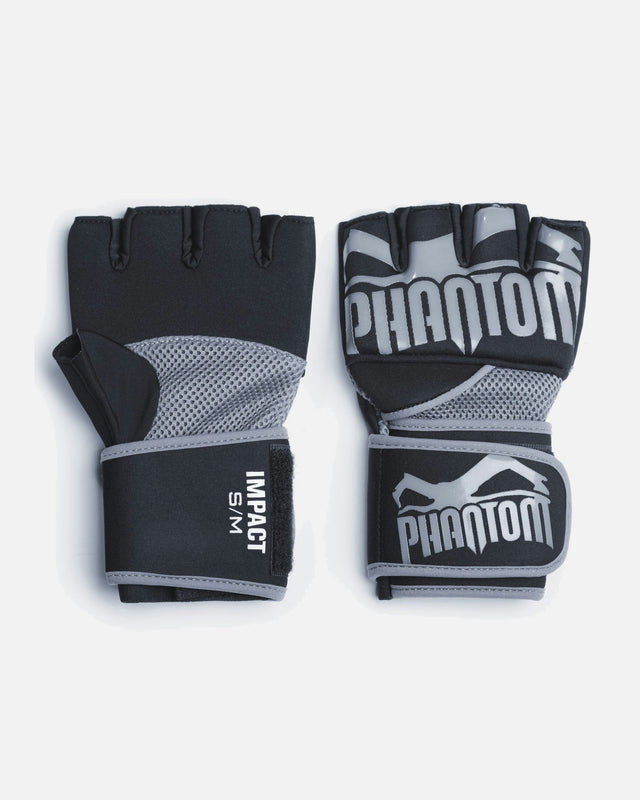 Bende da boxe Phantom Athletics Impact Neopreen Gel – Nero/Grigio