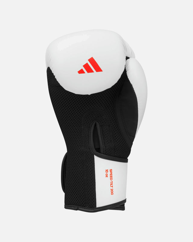 Guantes de boxeo Adidas Speed Tilt 200 – Blanco/Negro/Rojo