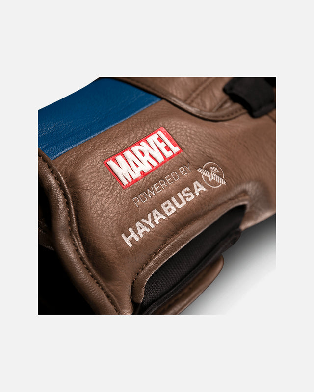 Mănuși de box Hayabusa x Marvel Captain America – Roșu/Alb/Albastru