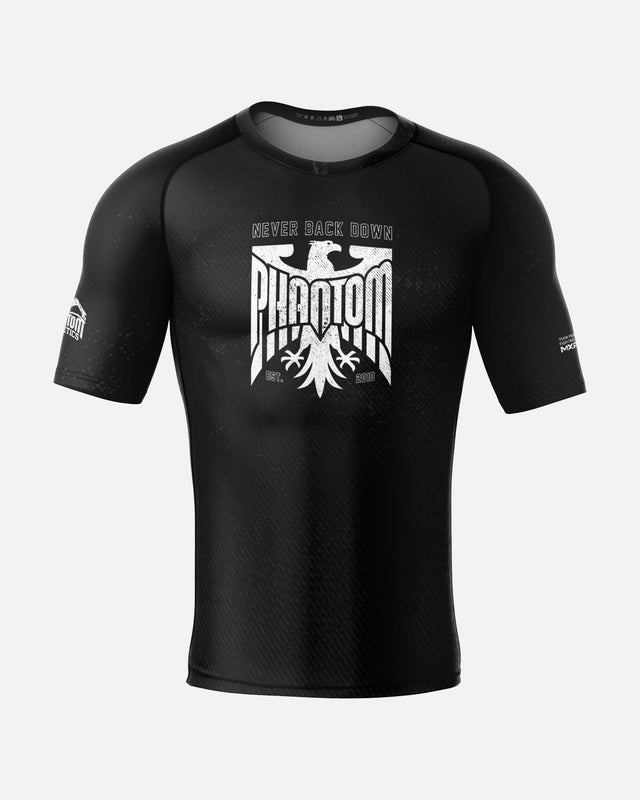 Phantom Athletics Rashguard Germany Eagle Korta ärmar – Svart