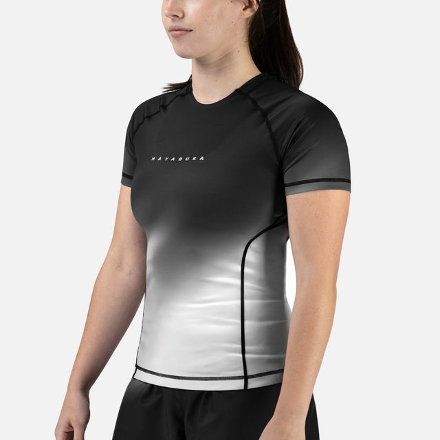 Rashguard Hayabusa Apex Nova Courtes Manches Femme – Gris
