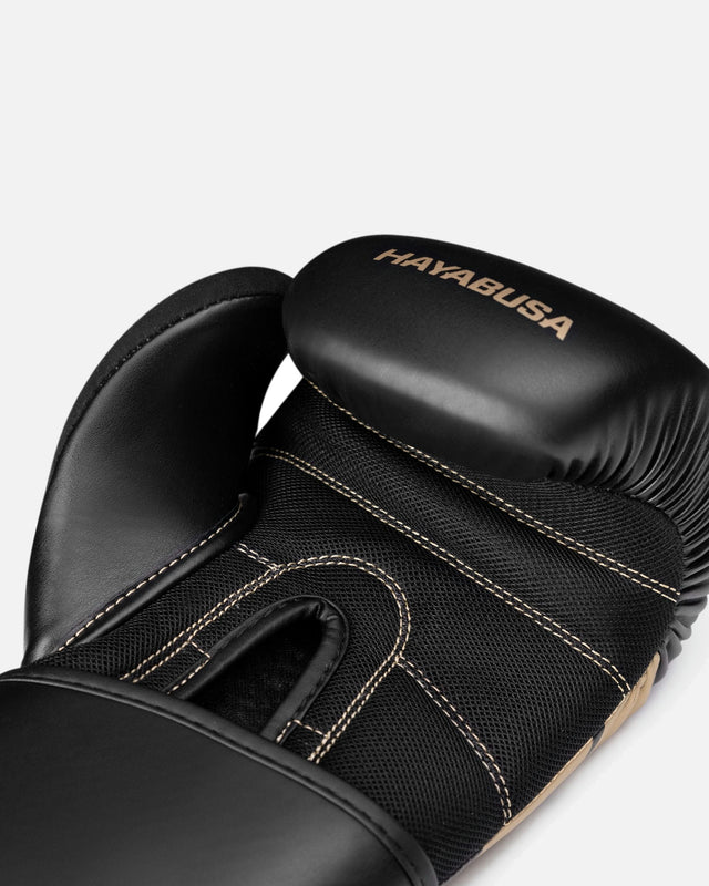 Mănuși de box Hayabusa S4 – Negru/Auriu
