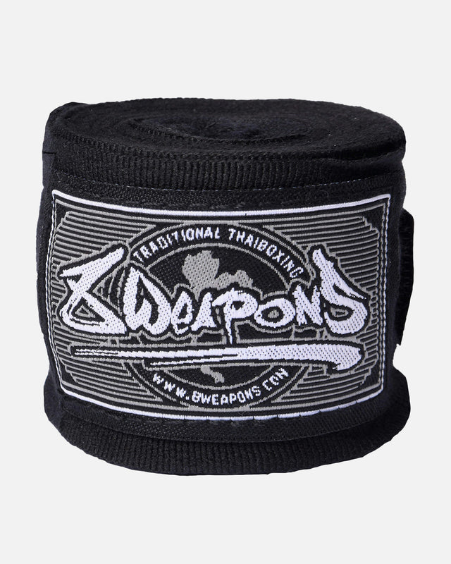 Ligaduras de boxe 8 WEAPONS – Preto