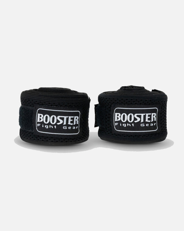 Ligaduras de boxe Booster Mesh – Preto