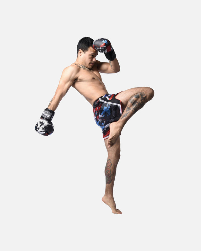 Muay Thai trenky 8 WEAPONS Cut Like A Blade 2.0 – Černé