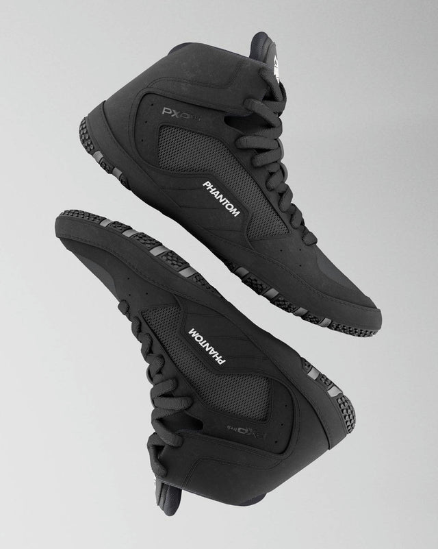 Botas de lucha Phantom Athletics Tactic Niños – Negro