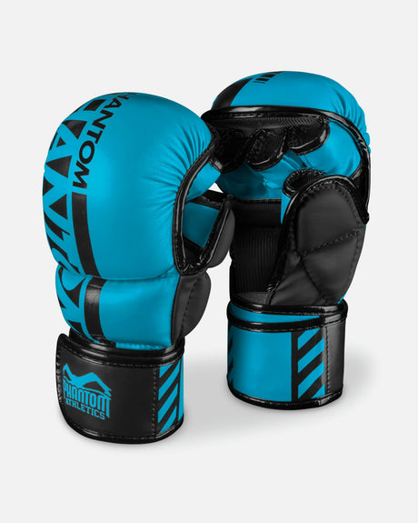 Phantom Athletics MMA-Handschuhe APEX – Neon Blau