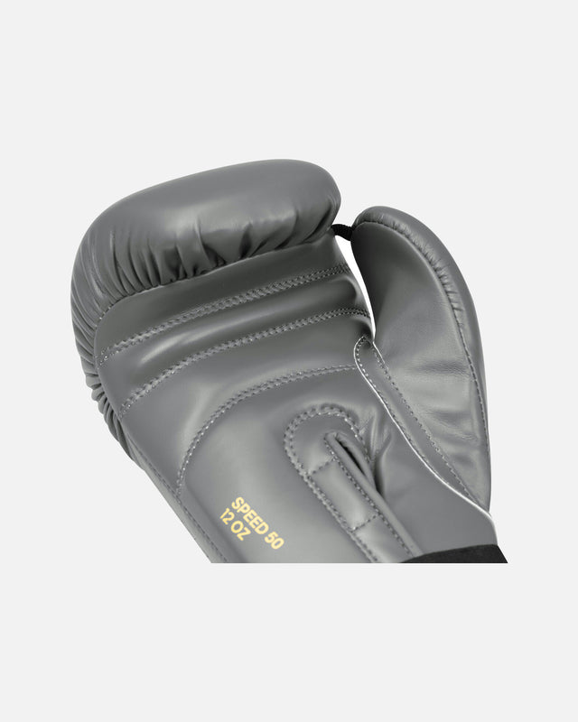 Gants de boxe Adidas Speed 50 – Gris/Or