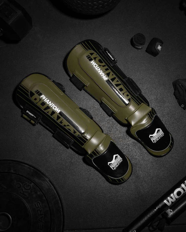 Caneleiras Phantom Athletics Apex Hybrid – Verde militar