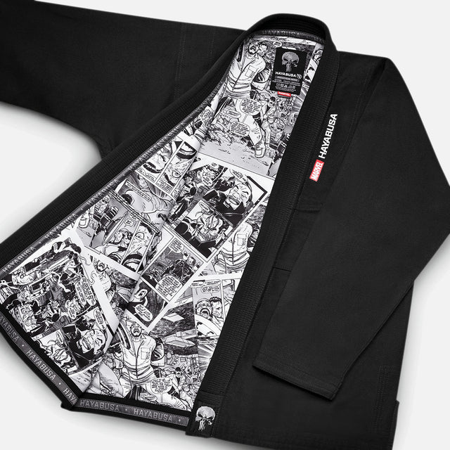 Kimono de BJJ Marvel The Punisher – Negro