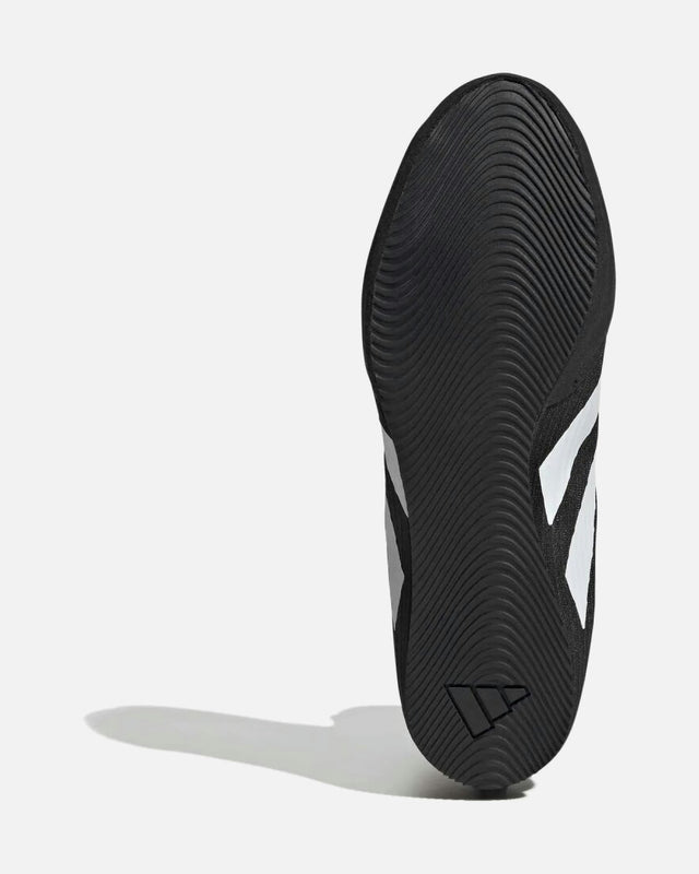 Boxerské boty Adidas Box Hog 4 – Černé/Bílé
