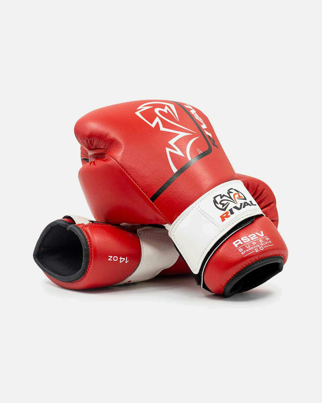Guantoni da boxe Rival Super Sparring RS2V – Rosso