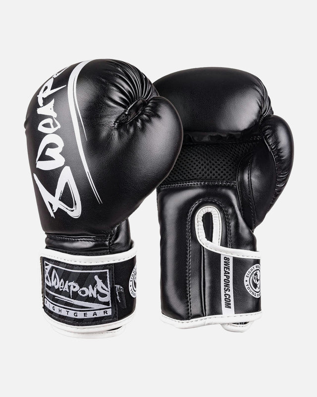 8 WEAPONS Boxhandschuhe Unlimited 2.0 – Schwarz/Weiß
