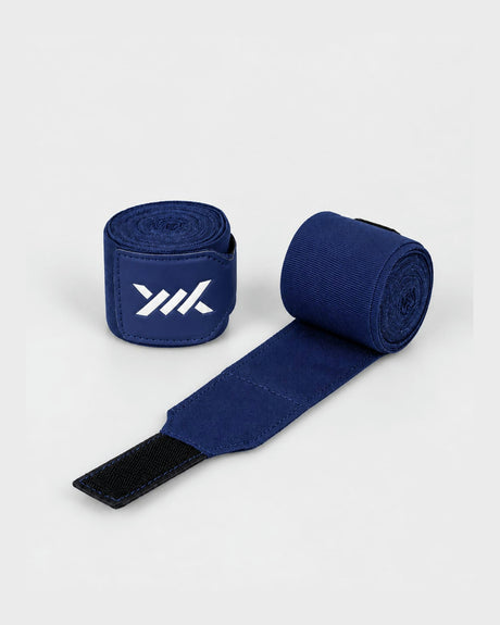 Vendas de boxeo Caged Essential – Azul marino (incluye bolsa de lavado)