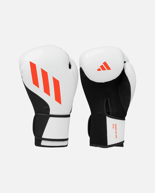 Guantes de boxeo Adidas Speed Tilt 200 – Blanco/Negro/Rojo