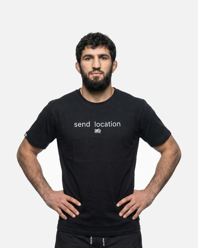Phantom Athletics T-Shirt Send Location – Svart