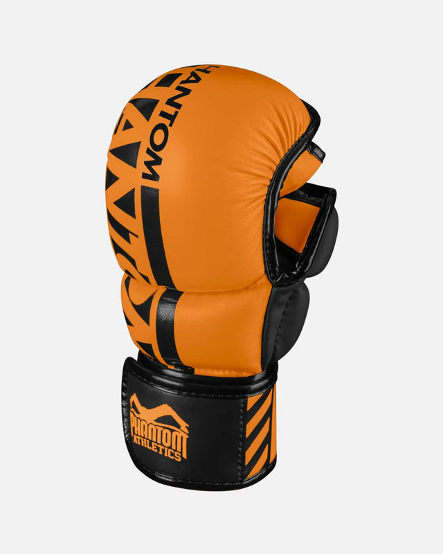 Luvas de MMA Phantom Athletics APEX – Laranja Neon