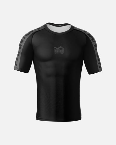 Rashguard Phantom Athletics EVO Apex Manga Curta – Preto/Cinzento