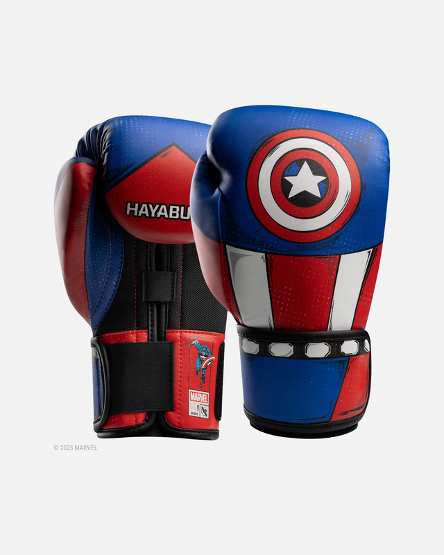 Guantoni da boxe Hayabusa Captain America – Rosso/Bianco/Blu