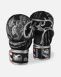 Mănuși MMA de sparring Phantom Athletics Muay Thai – Negru/Argintiu
