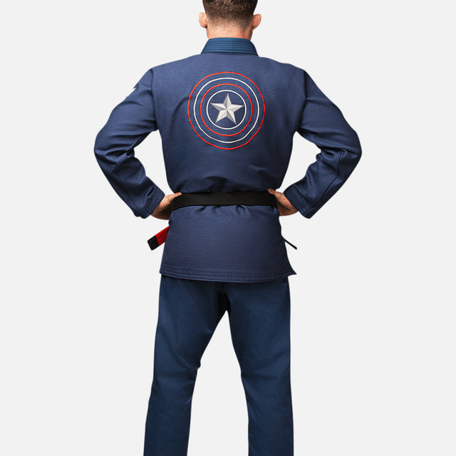 Kimono BJJ Marvel Captain America – Blu