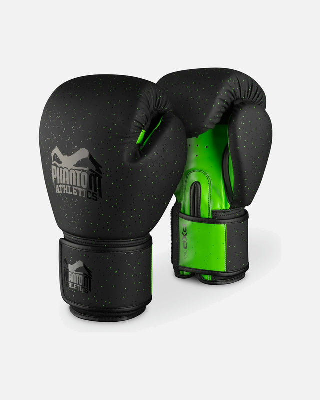 Phantom Athletics Bokshandschoenen Galaxy - Zwart/Neon Groen
