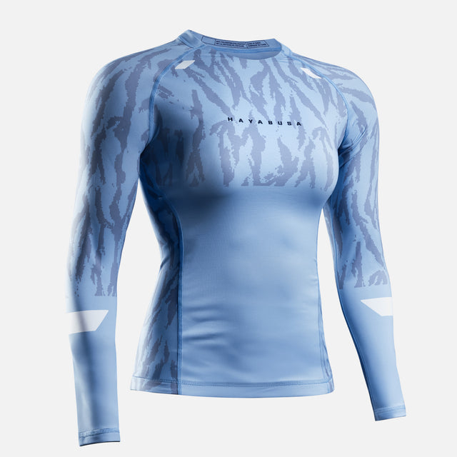 Rashguard Hayabusa Apex Vantage Mangas Compridas Mulher – Azul