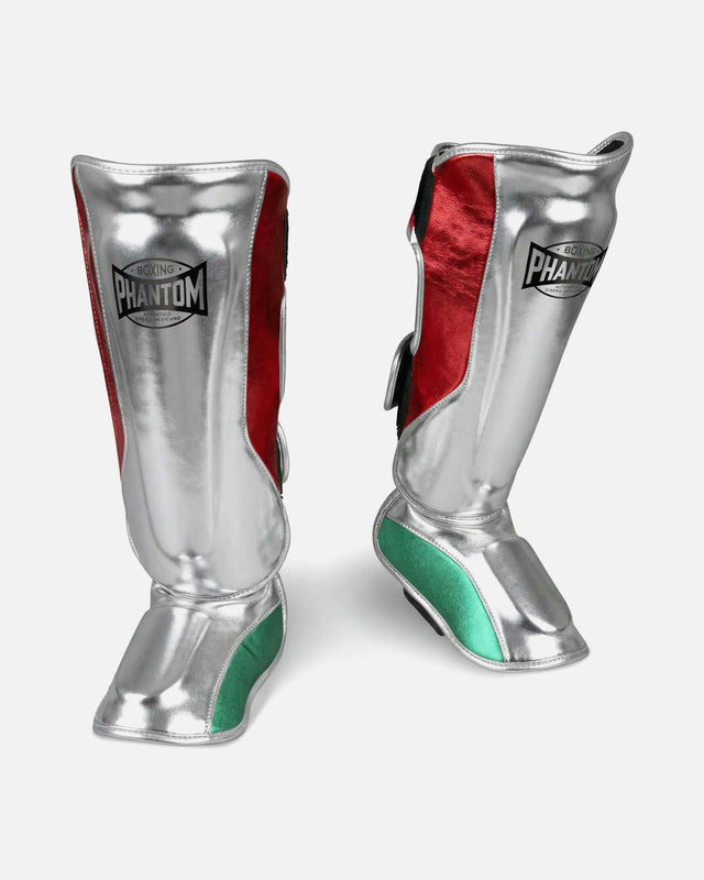 Phantom Athletics Benskydd Mexico – Silver/Grön/Röd