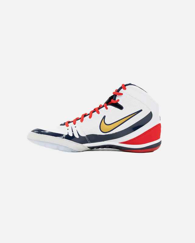 Nike Ringerschuhe Freek SE – Weiß/Gold/Marineblau