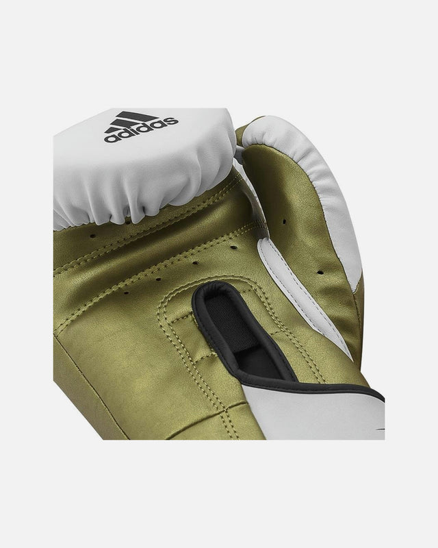 Luvas de boxe Adidas Speed Tilt 350 – Branco/Ouro