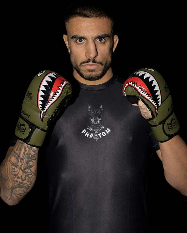 Phantom Athletics MMA sparringshandsker Fight Squad - Legergrøn