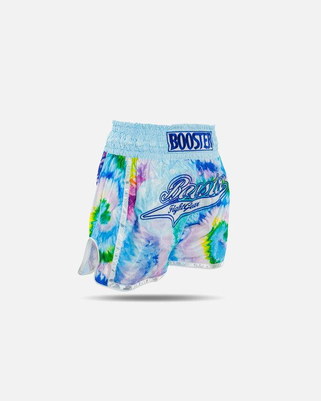 Spodenki Muay Thai Booster TBT Swirl – Niebieskie