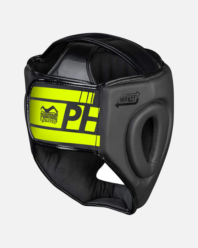 Kask bokserski Phantom Athletics Apex Full Face – Czarny/Neon