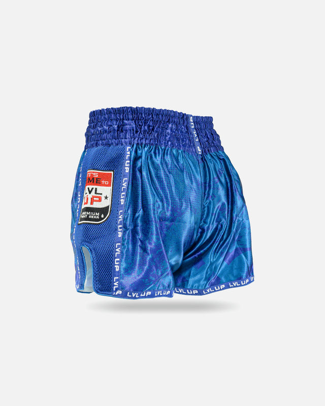 LVL UP Muay Thai shorts Stadium – Blå