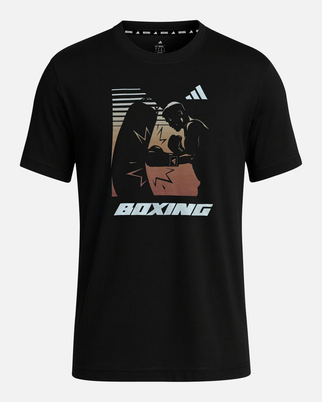 Koszulka Adidas Boxing Graphic Line – Czarna