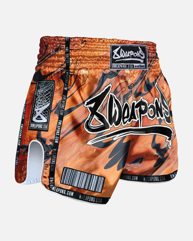 Calções de Muay Thai 8 WEAPONS Vivo – Magma