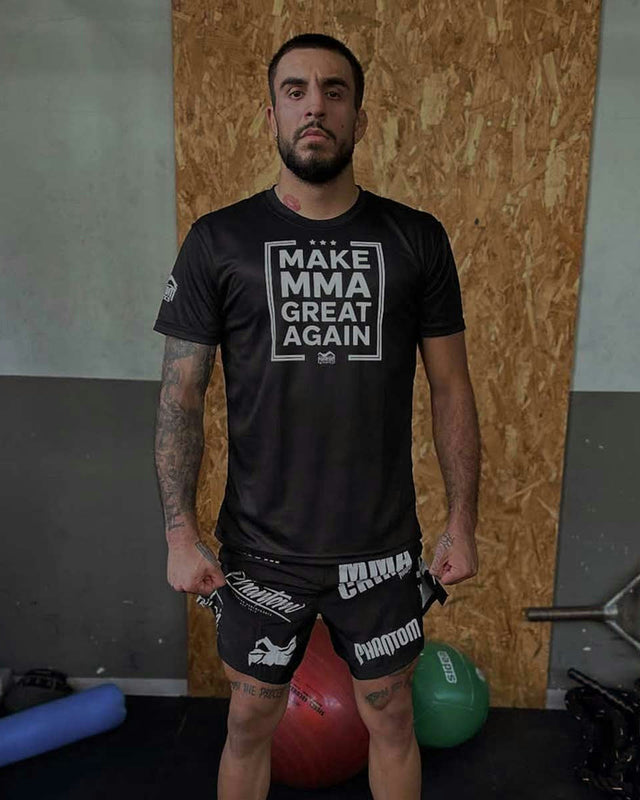Phantom Athletics Trainingsshirt EVO Make MMA Great Again – Černé