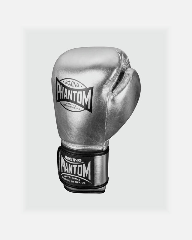 Guantoni da boxe Phantom Athletics Mexico – Argento/Nero