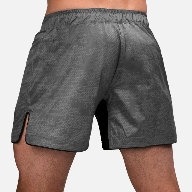 Calções de MMA Hayabusa Hex Mid-Thigh – Cinzento