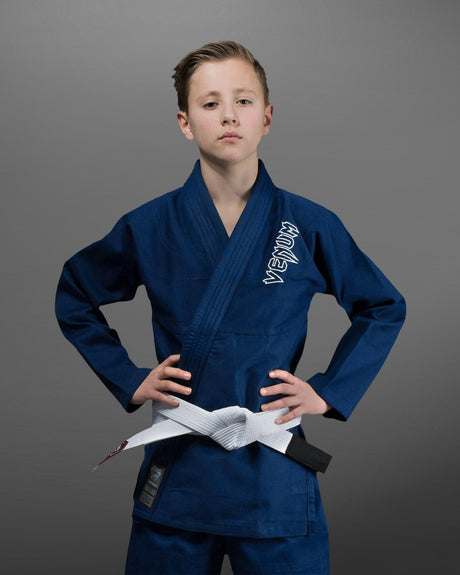 Kimono BJJ Venum Contender – Albastru Navy