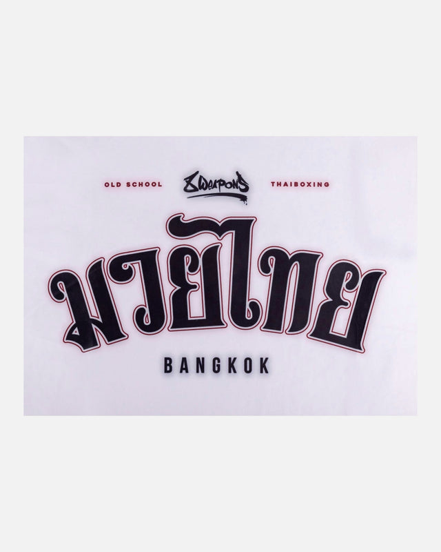 8 WEAPONS Tank Top Bangkok - Hvid/Sort