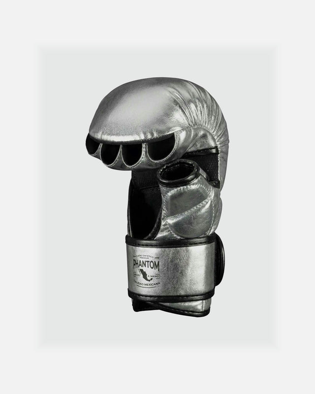 Phantom Athletics MMA-handsker Mexico – Sølv/Sort