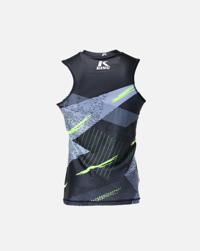 King Pro Boxing Rashguard Shadow 2 Damen – Schwarz