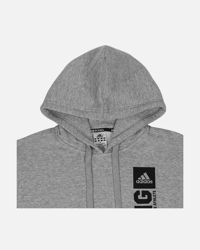 Adidas Hoodie Community Vertical Boxing - Grigio/Nero