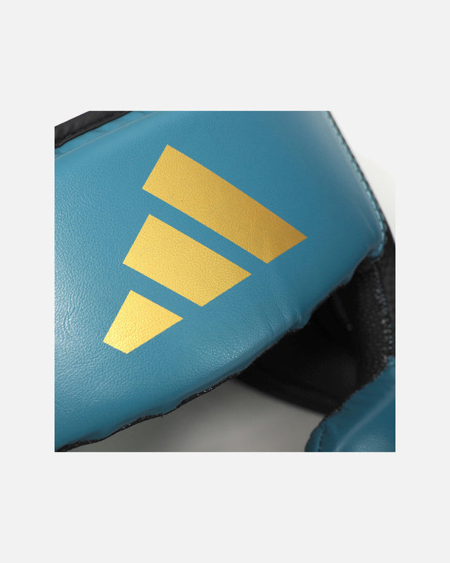 Capacete de boxe Adidas Power 50 – Cinzento/Ouro